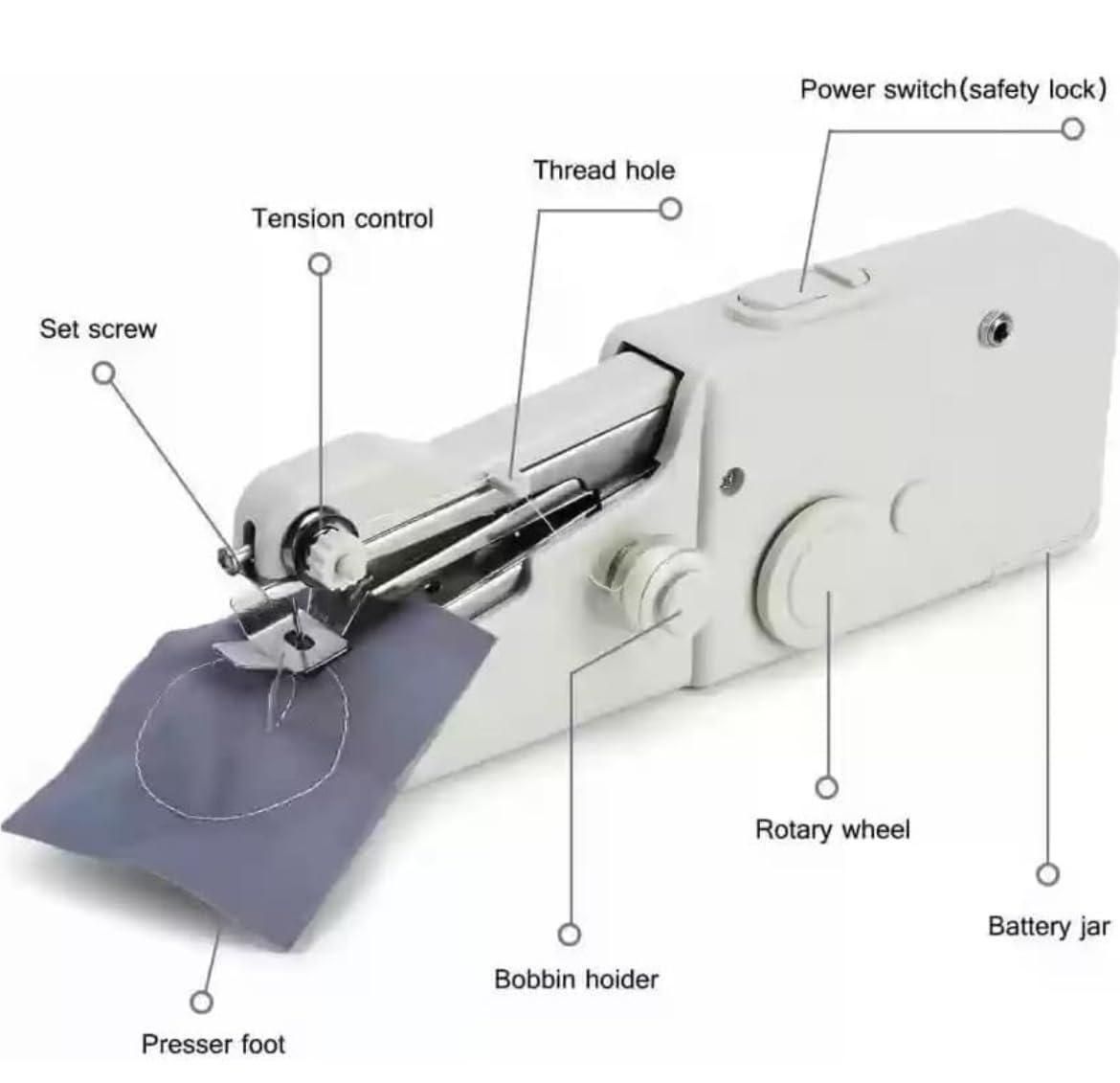 Portable sewing machine